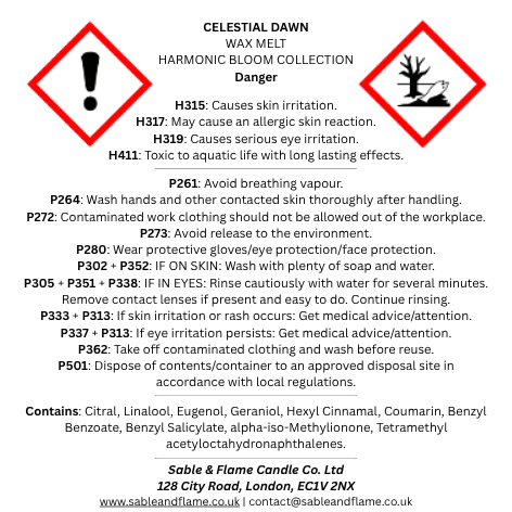 Celestial Dawn | Wax Melt Clamshell