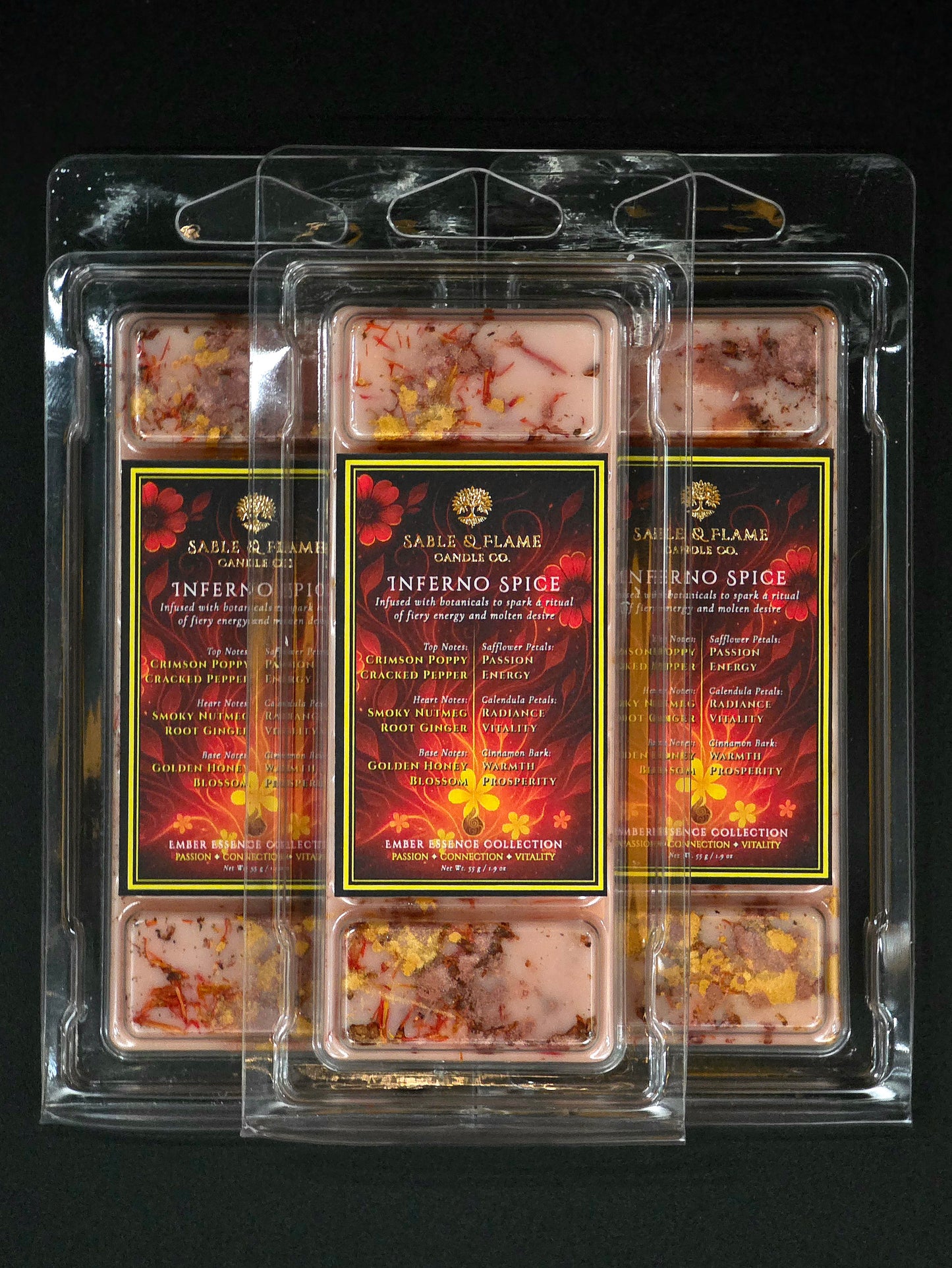 Inferno Spice | Wax Melt Clamshell