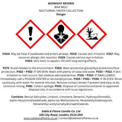 Midnight Reverie | Wax Melt Clamshell