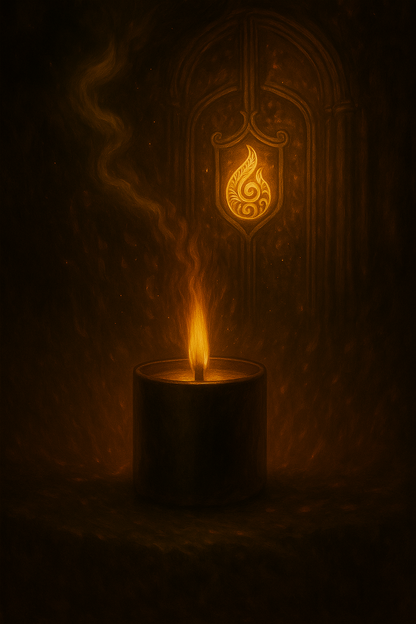 The Ember Embrace Duo | Inferno Spice 30cl Matte Black Glass Candle + Crushed Opulence Wax Melt Clamshell